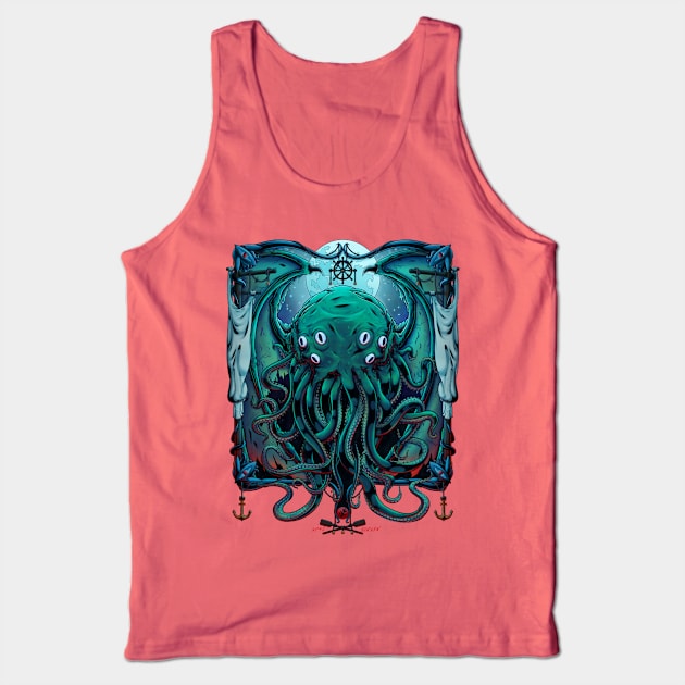 Cthulhu Tank Top by Max58